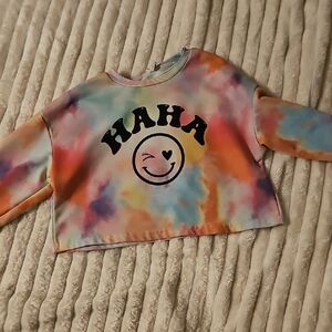 SHEIN Pastel Tie-Dye Sweatshirt